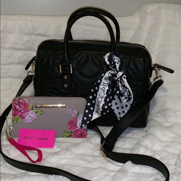 Betsey Johnson Handbags - Betsey Johnson handbag and wallet!😍😍